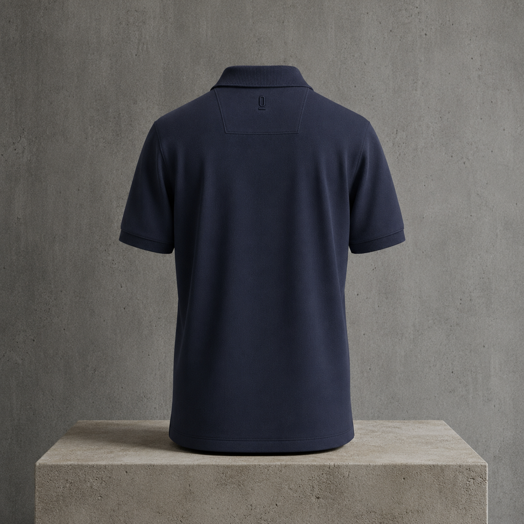 business polo navy blue F&F
